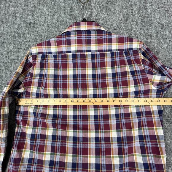 Southern Pines Shirt Men Extra Large Plaid Knit Relaxed Chore Trail Hike Camping - Picture 10 of 13